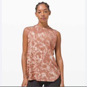 Lululemon All Yours Tie Dye Muscle Tank